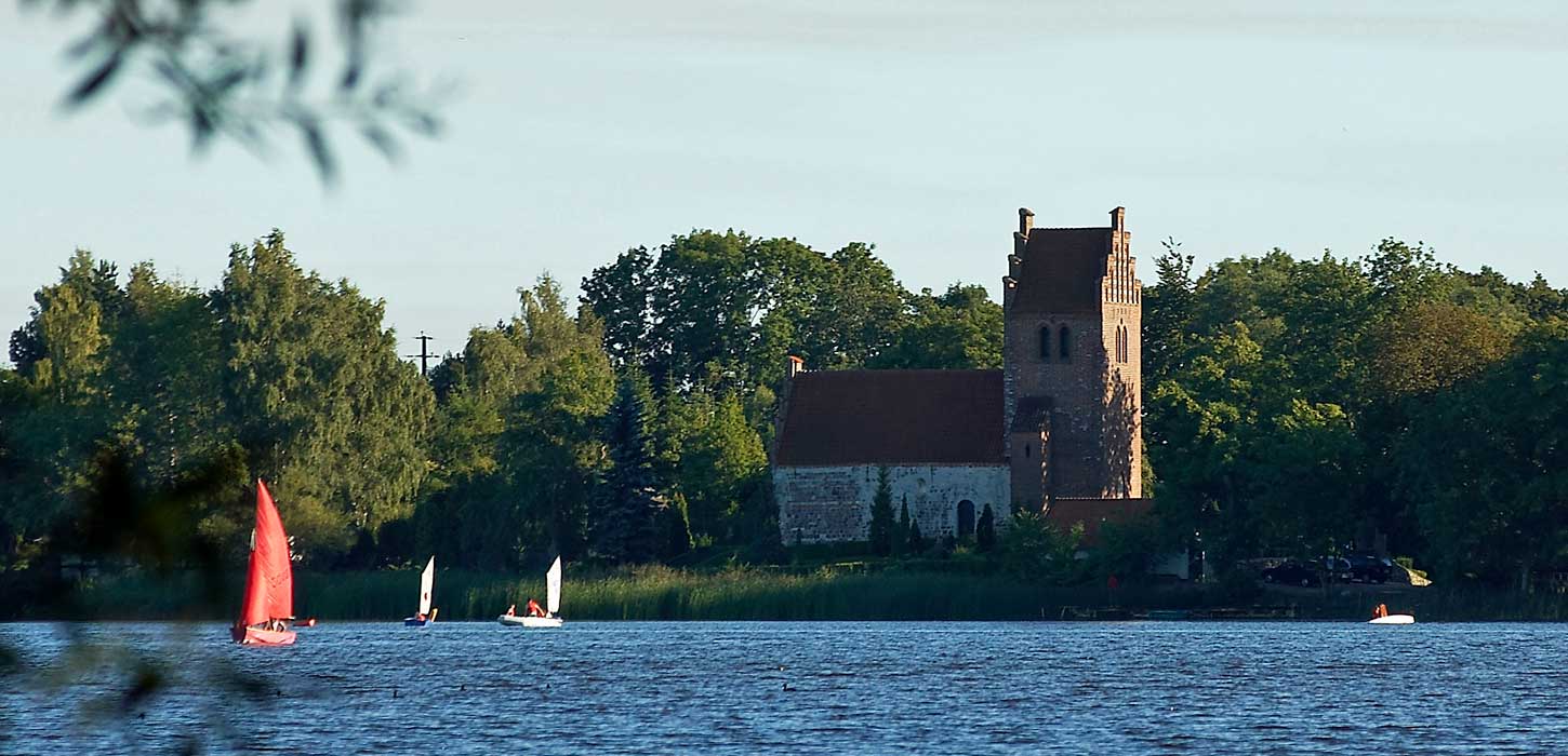 Kimmerslev Sø og kirke