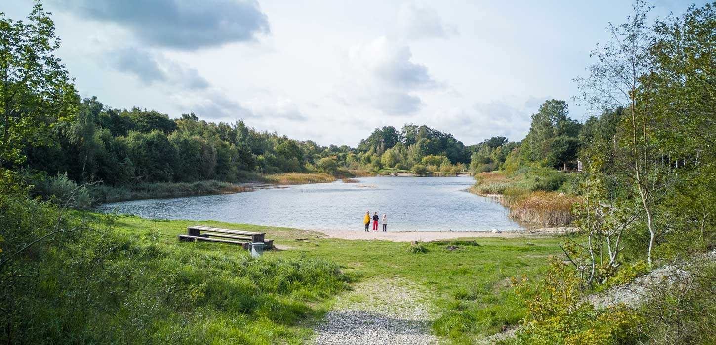 Badesøen, Dyndet