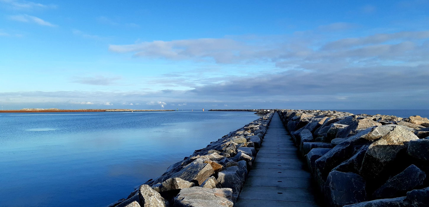 Molestien, Køge Havn