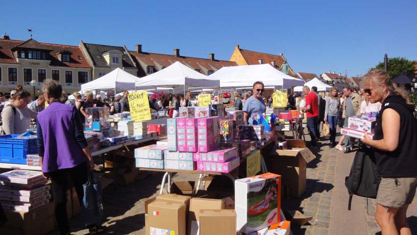 Markedsdag butikker Køge