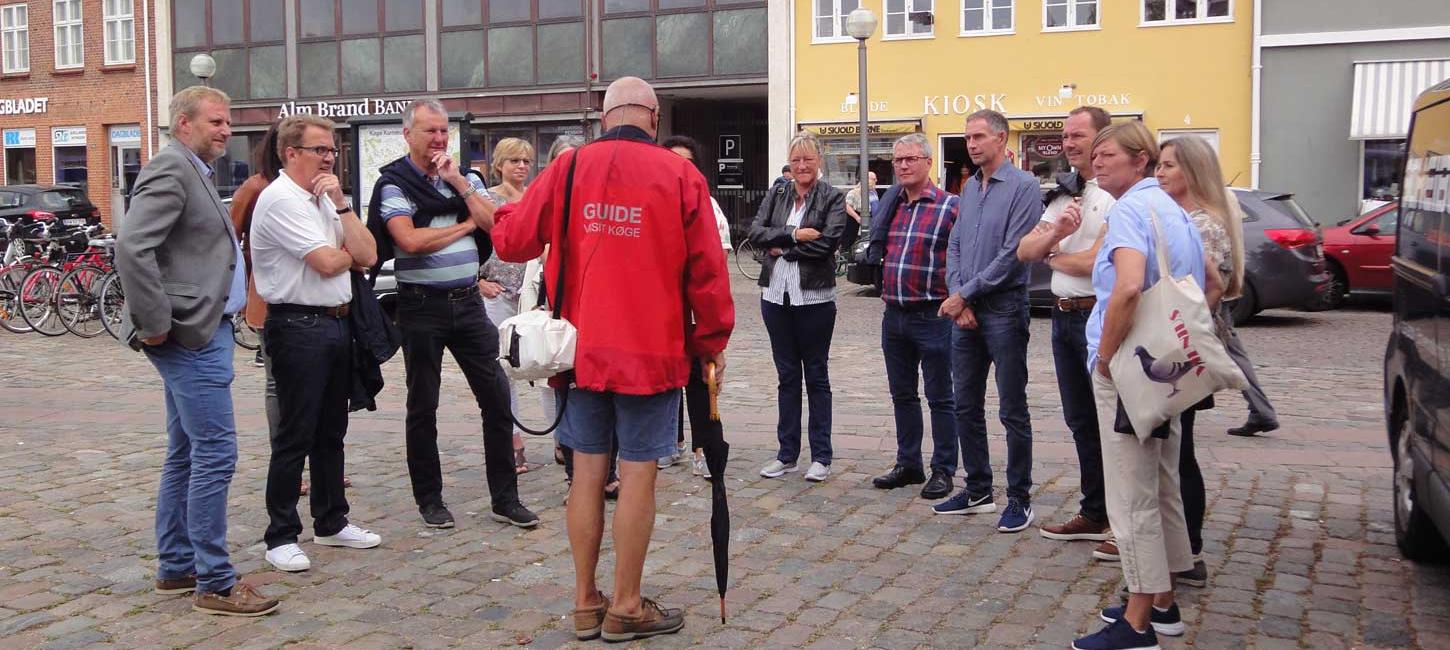 Byvandring på Køge Torv