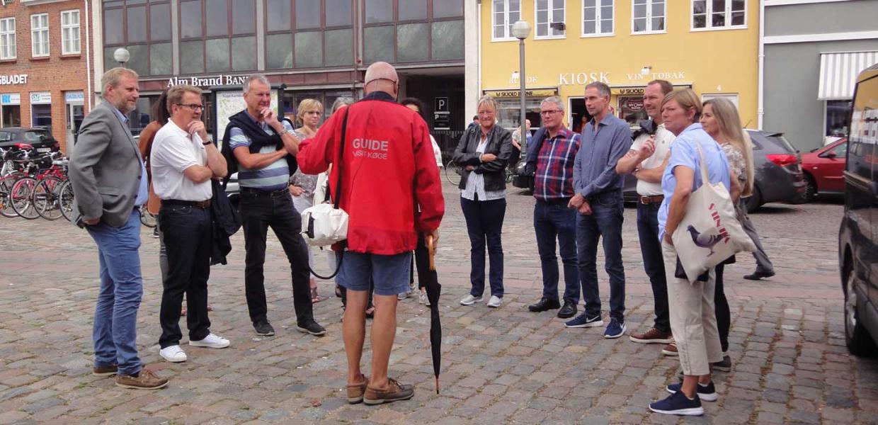 Byvandring på Køge Torv